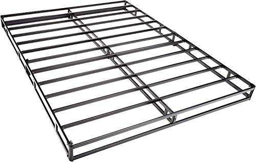 Amazon Basics Smart Box Spring Bed Base, 7-Inch Height Mattress Foundation, Tool-Free Easy Assembly, Queen, 79