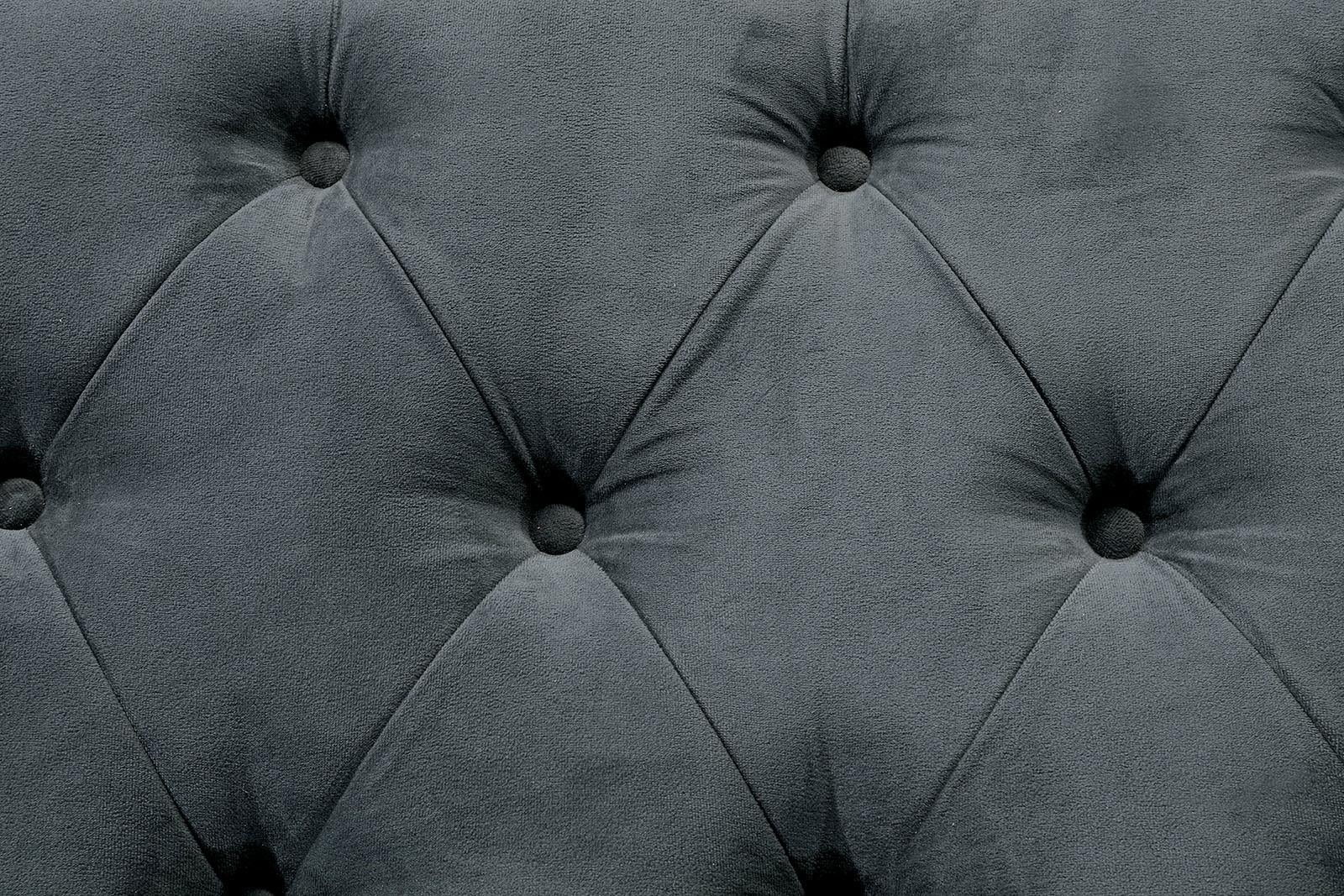 Glam Silver Solid Wood Queen Bedroom Set 3pcs FOA CM7194 Azha