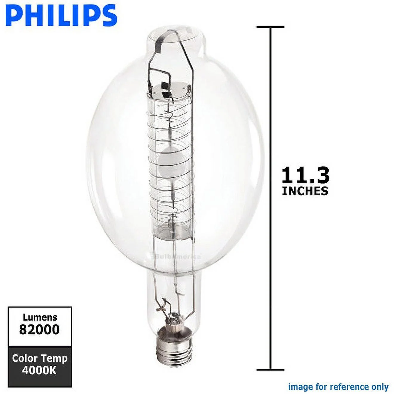 Philips 860w 248v BT56 Clear E39 Energy Advantage CDM HID Light Bulb