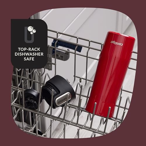 Contigo AUTOSEAL West Loop Vacuum-Insulated Stainless Steel Travel Mug with Easy-Clean Lid 20 oz Sake