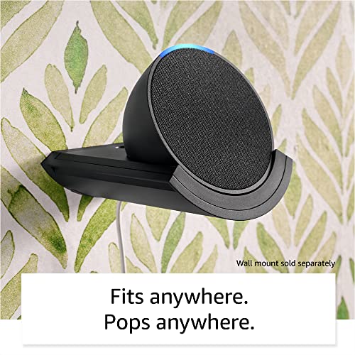 Amazon Echo Pop (newest model), Our smallest Alexa speaker, Fits in any room, Midnight Teal