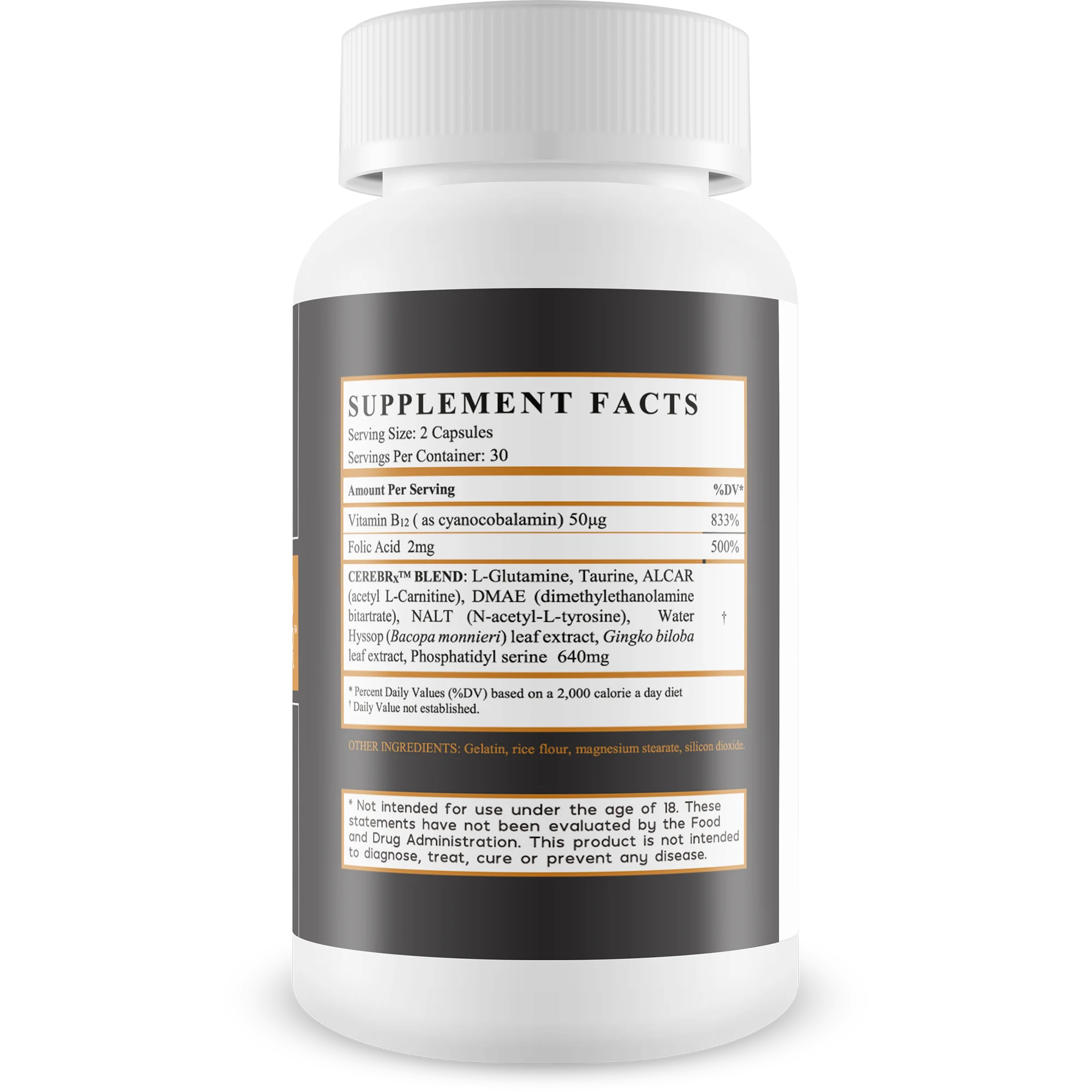 Pro Divezo Brain Booster - Our Best Brain Booster Supplement - Memory Brain Booster for Women Brain Booster for Men - The Brain Booster Supplement for Focus Memory Clarity Energy - Brain Booster Pills