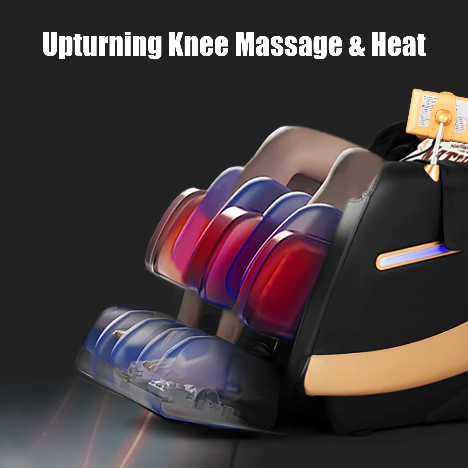 Artist Hand Massage Chair Full Body, SL Track Zero Gravity Massage Chair Recliner with 12 Modes, AI Voice Control, Bluetooth, Body Scan, Foot Roller & Airbags Massage