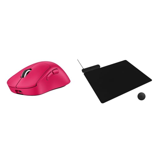 Logitech G PRO X Superlight 2 DEX Wireless Gaming Mouse, 60g pro-Grade Right-Handed Mouse with 5 programmable Buttons, USB-C Charging, 44k DPI Sensor, up to 8 kHz Polling for PC/Mac - White