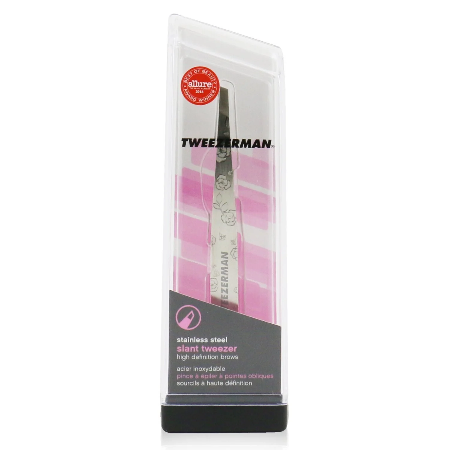 Tweezerman Slant Tweezer - Classic Stainless Steel (Studio Collection)