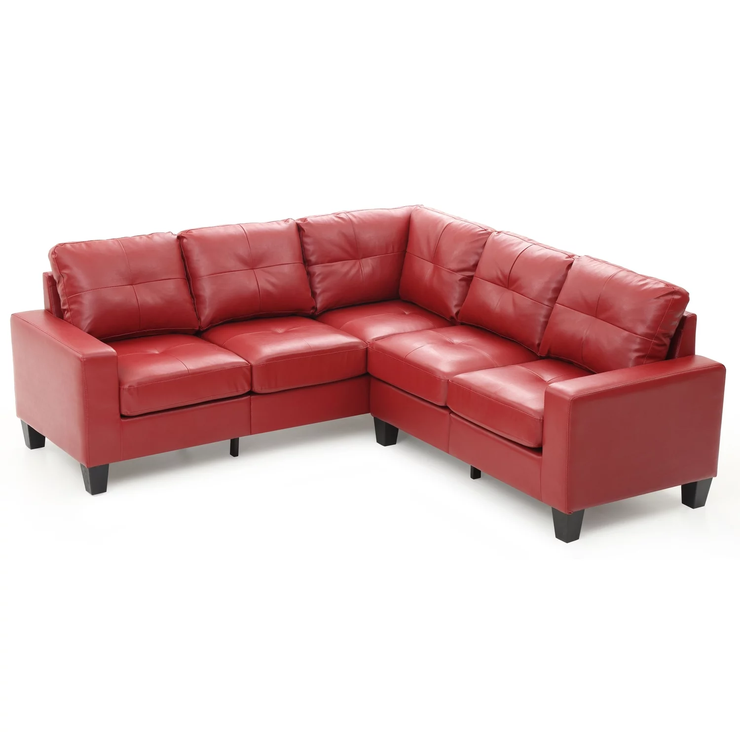 Homestock Boho Beauty G465B-SC Sectional , Red
