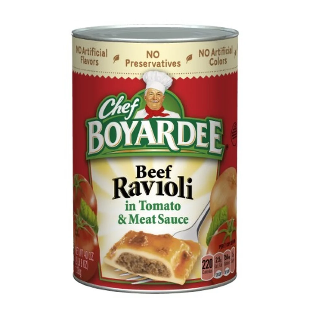Chef Boyardee Beef Ravioli in Tomato & Meat Sauce (Pack of 36)