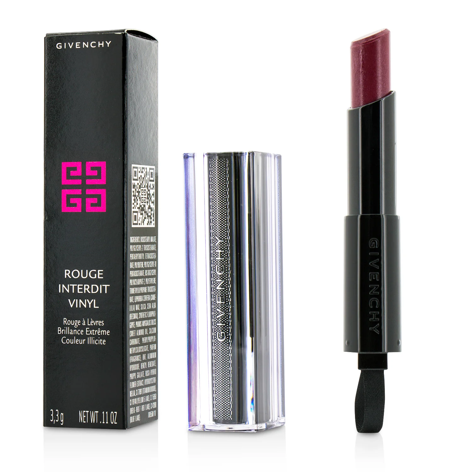 Givenchy Rouge Interdit Vinyl Extreme Shine Lipstick - # 10 Rouge Provocant  3.3g/0.11oz