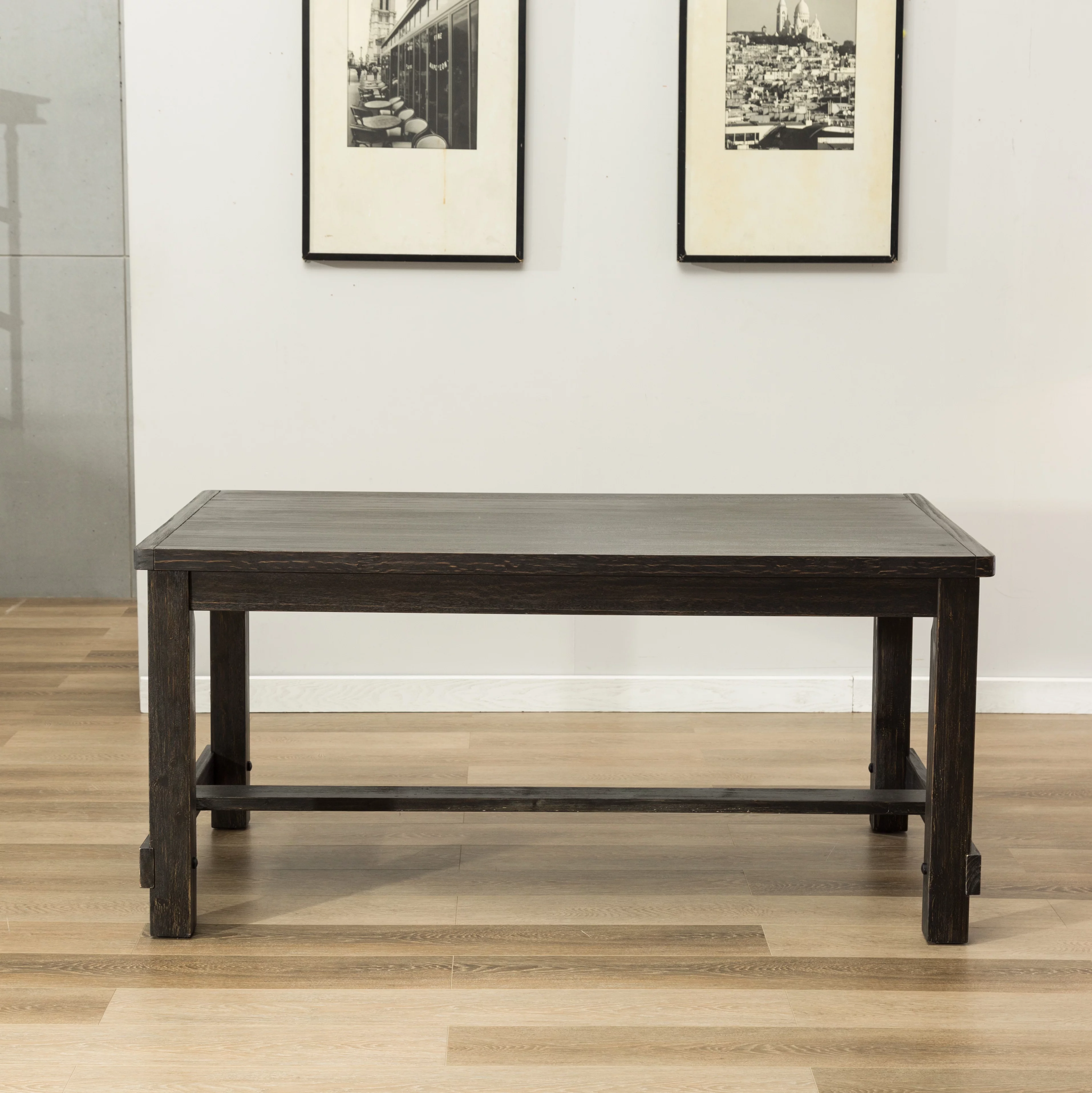 Roundhill Furniture Leviton 5-Piece Dining Set, 30’’Height Table, Up to 4 Seats, Blue