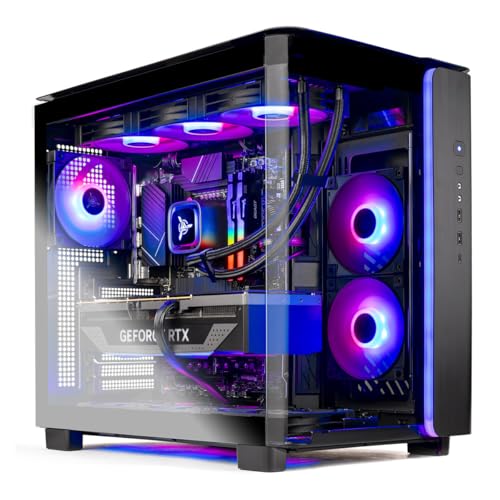 Skytech King 95 Gaming PC Desktop, Ryzen 7 9700X 3.8 GHz (5.5GHz Turbo Boost), NVIDIA RTX 5070 12GB GDDR7, 1TB Gen4 SSD, 32GB DDR5 RAM 6000 RGB, 850W Gold PSU, 360mm ARGB AIO, Wi-Fi, Win 11 Home