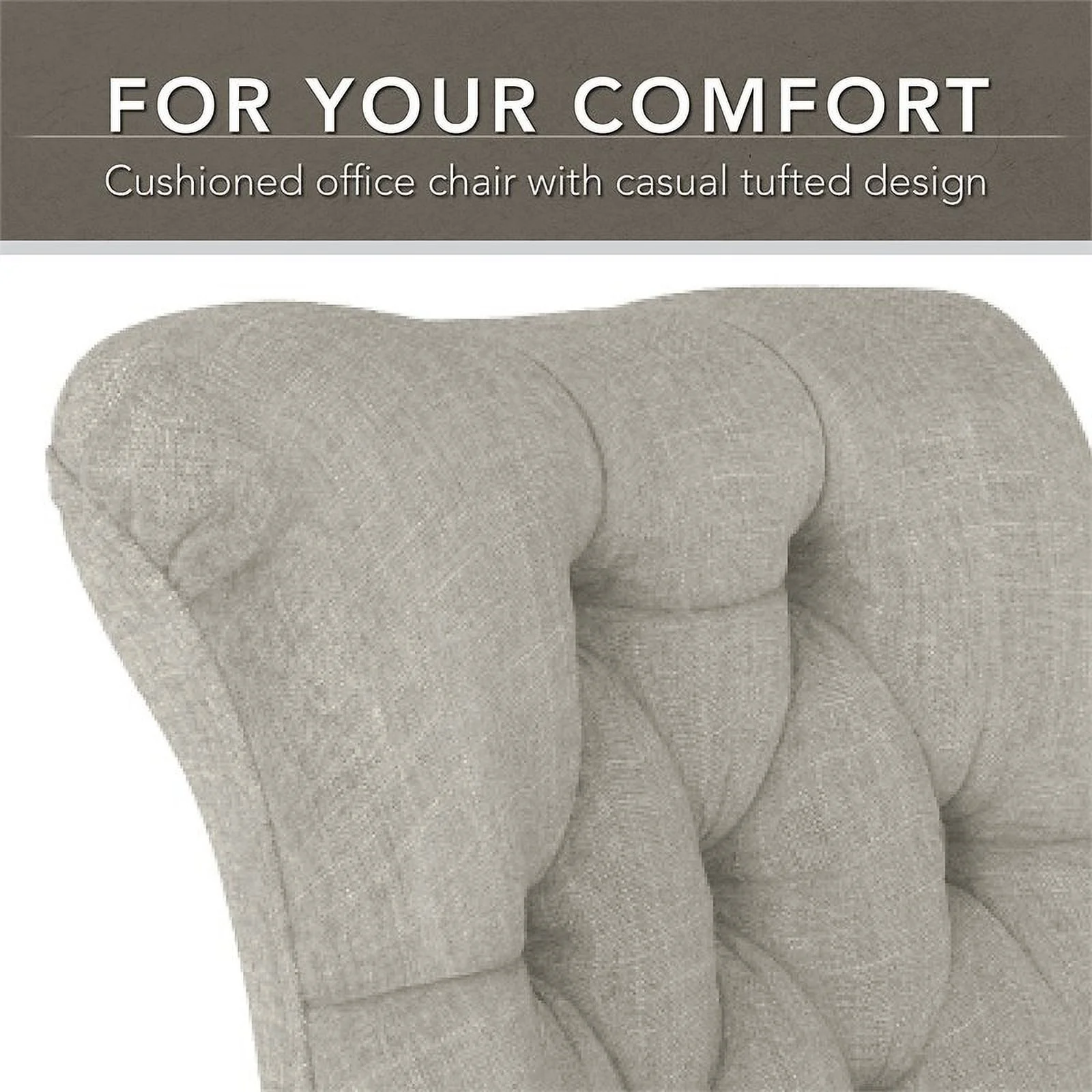 Pemberly Row Engineered Wood L-Shaped Desk and Chair Set in Cape Cod Gray