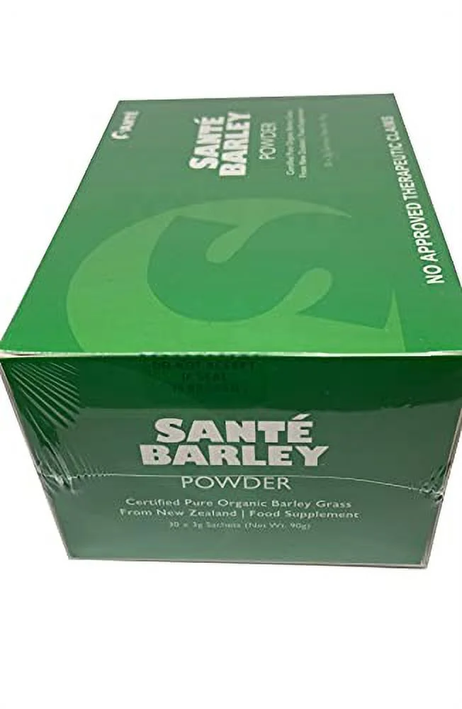 Sante Pure Barley Powder New Zealand Blend - 1 Box = 30 Sachets