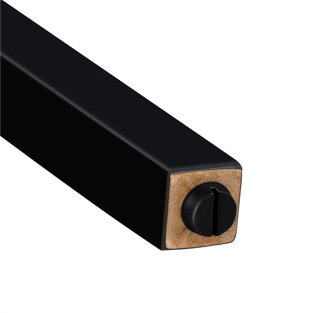 Topeakmart 2pcs Tufted Padded Faux Leather Dining Chair Kitchen Chair with Solid Wood Legs, Brown