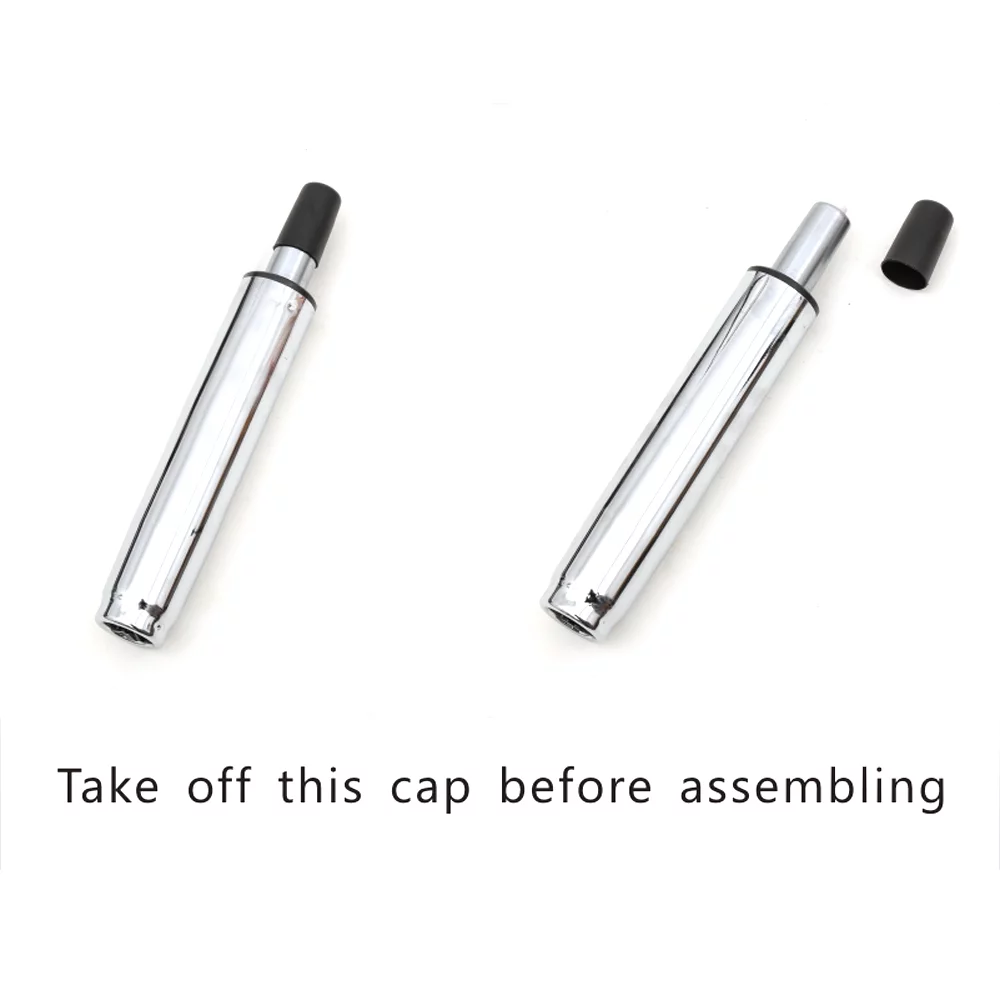 Tenozek 360 Swivel Bar Stool with Wheels Adjustable Armless Salon Stool Chairs with Back & PU Leather Seat White