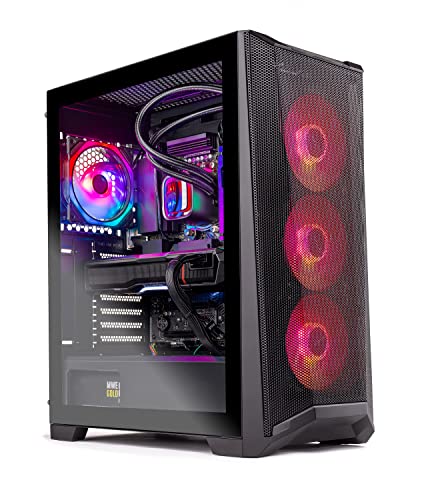 Skytech King 95 Gaming PC Desktop, Ryzen 7 9700X 3.8 GHz (5.5GHz Turbo Boost), NVIDIA RTX 5070 12GB GDDR7, 1TB Gen4 SSD, 32GB DDR5 RAM 6000 RGB, 850W Gold PSU, 360mm ARGB AIO, Wi-Fi, Win 11 Home