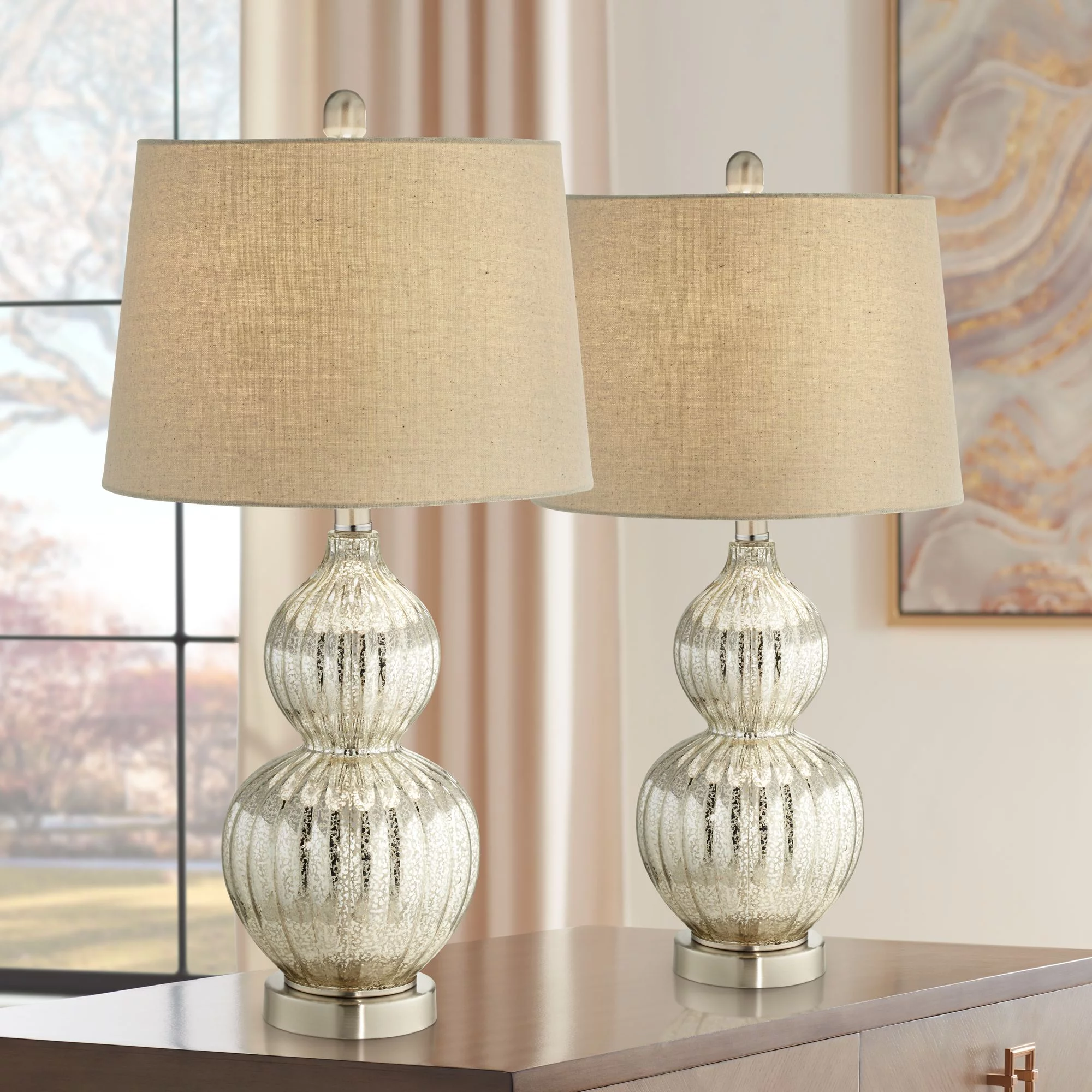 Regency Hill Lili Country Cottage Table Lamps 25