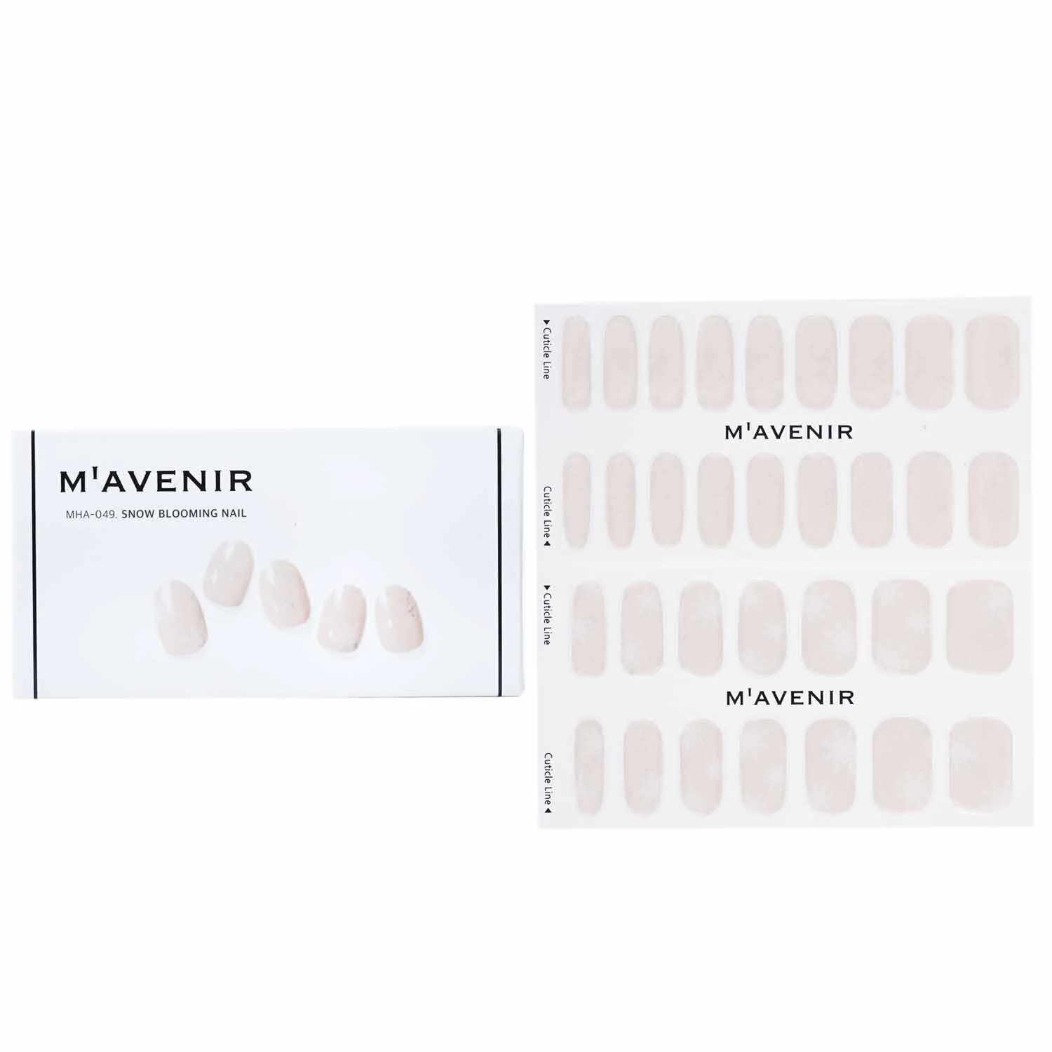 Mavenir Nail Sticker (Assorted Colour) - # Lollipops Nail  32pcs
