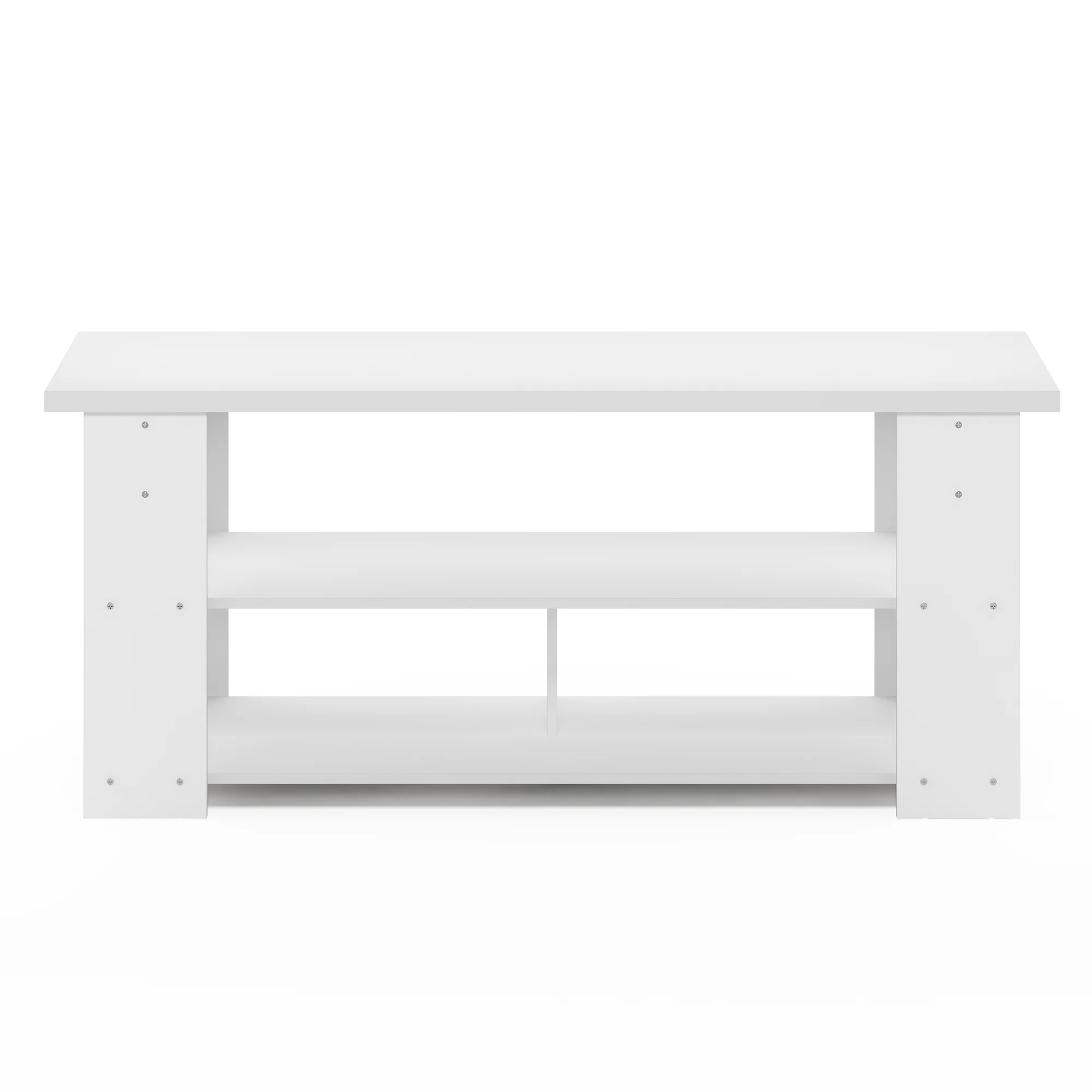 Furinno JAYA TV Stand Up To 55-Inch, White