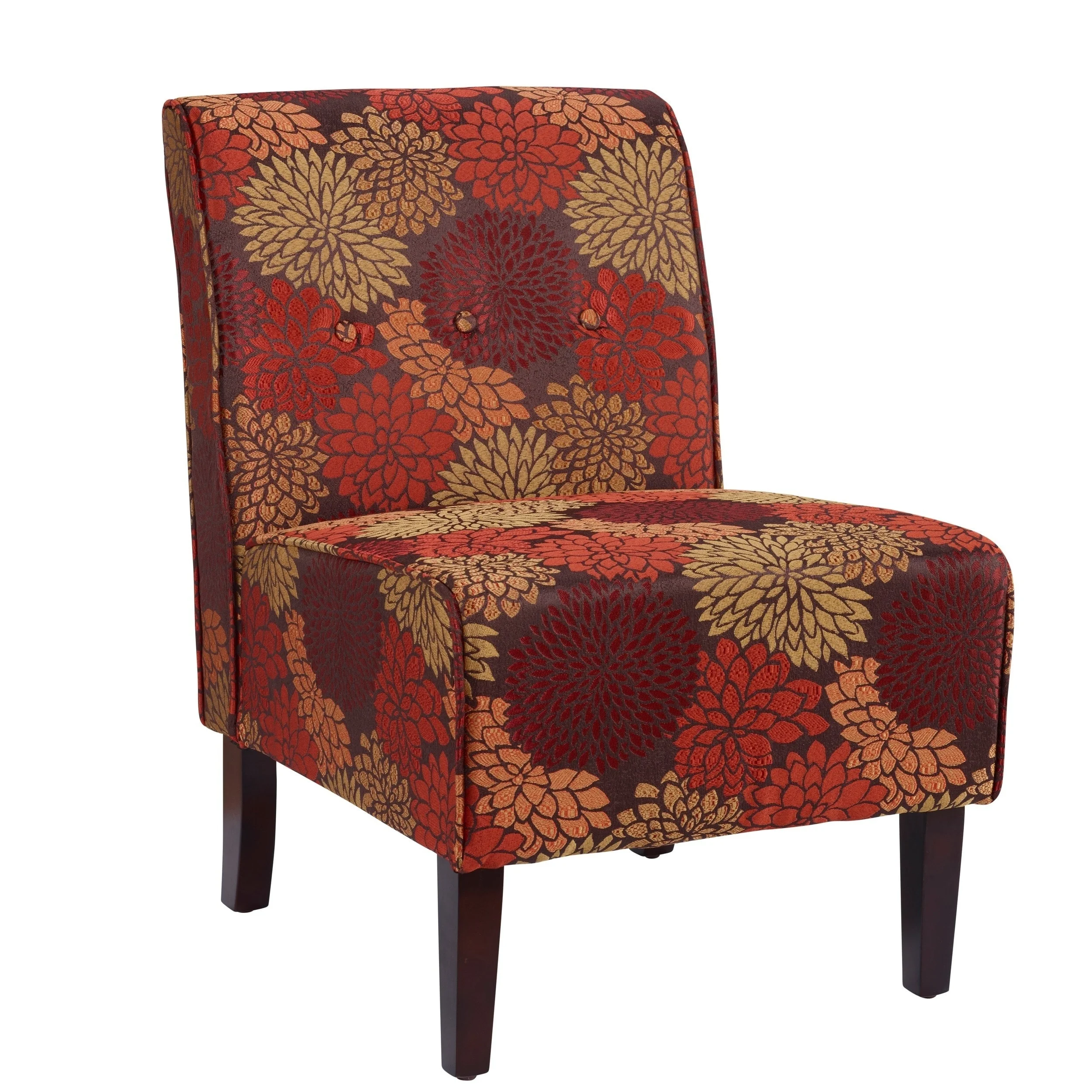 Porch & Den  Pihl Floral Harvest Lounge Chair