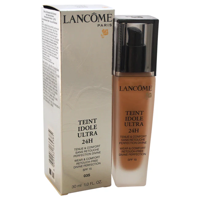 Teint Idole Ultra 24H Wear and Comfort Foundation SPF 15 - 035 Beige Dore by Lancome for Women - 1 oz Foundation