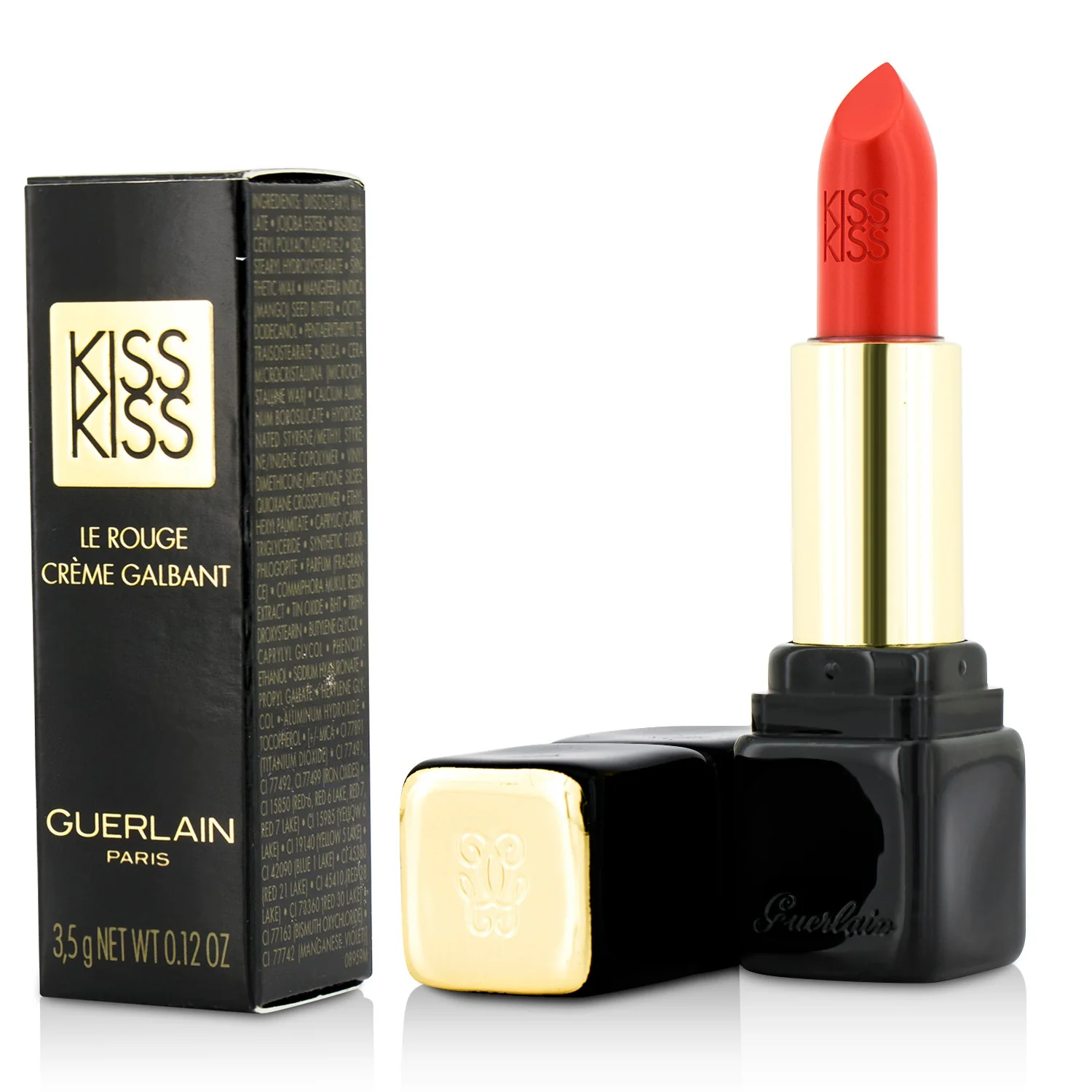 Guerlain KissKiss Shaping Cream Lip Colour - # 307 Nude Flirt  3.5g/0.12oz