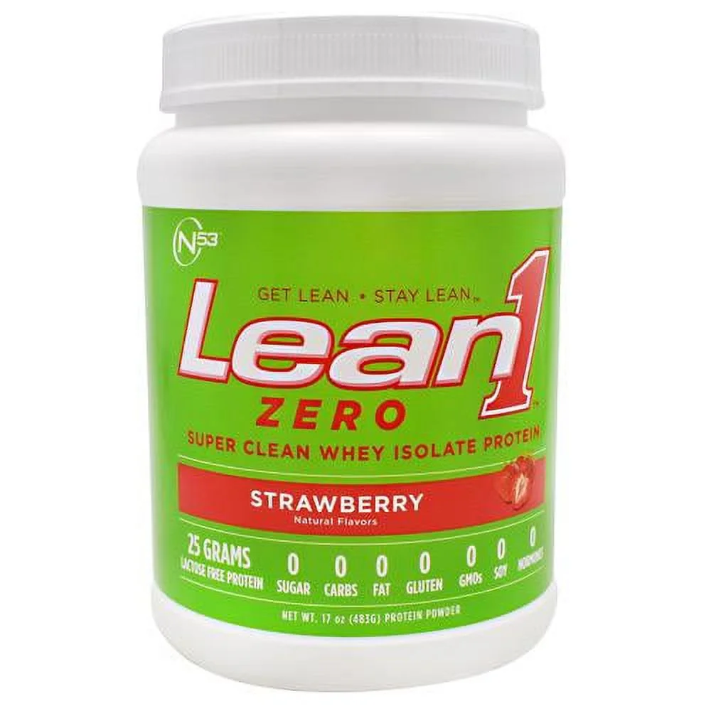Nutrition 53, Lean1 Zero Salted Caramel 15 Servings - 16 oz (453 g)