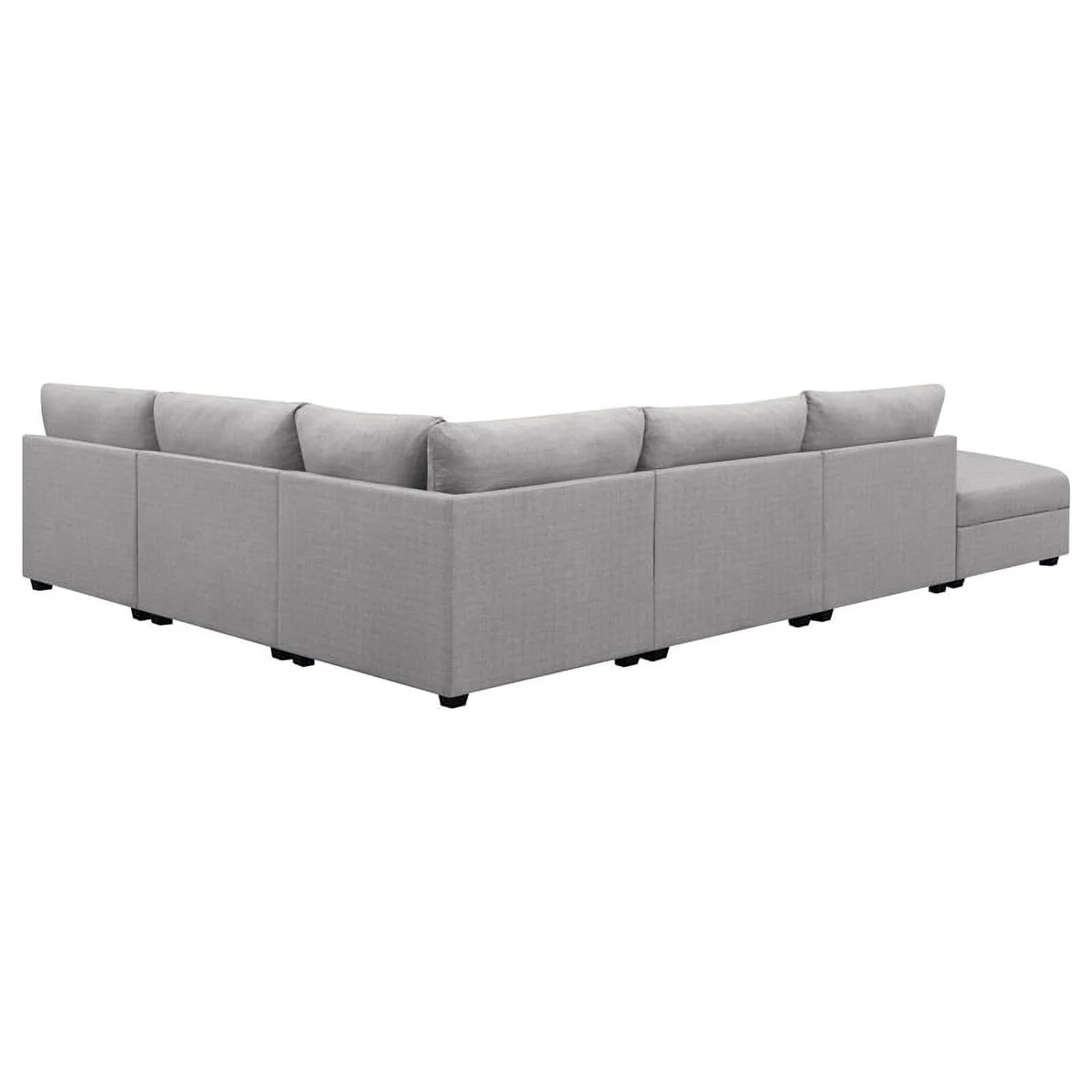 Coaster Cambria 6-piece Fabric Upholstered Modular Sectional Gray
