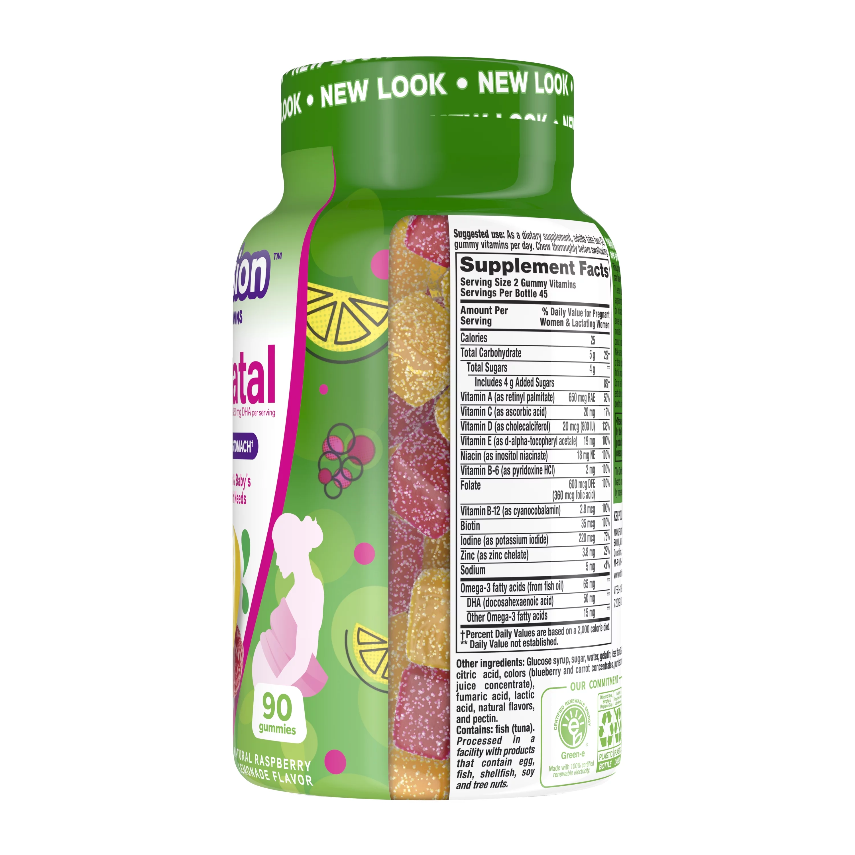 Vitafusion Prenatal Gummy Chews, 90 CT (Pack of 3)