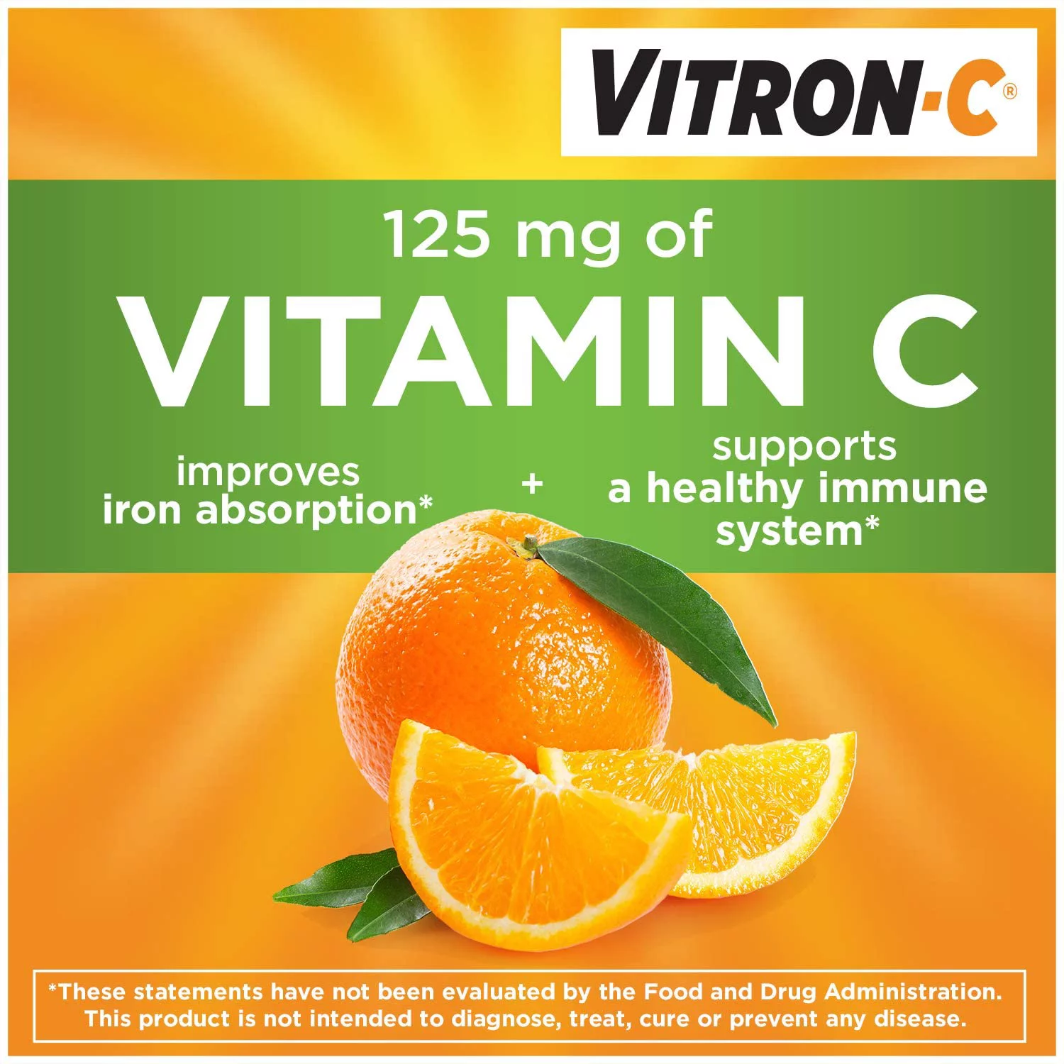 Vitron-C Coated Tablets, 60 Tablets (Pack of 4)
