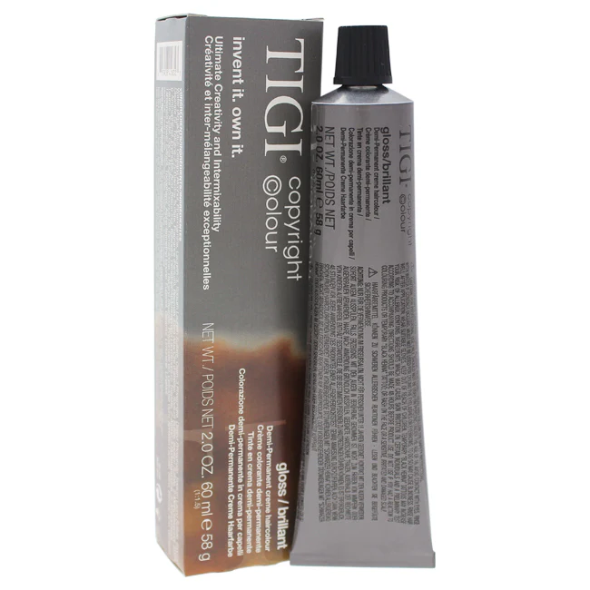 TIGI Colour Gloss Creme Hair Color - # 6/34 Dark Golden Copper Blonde by TIGI for Unisex - 2 oz Hair Color
