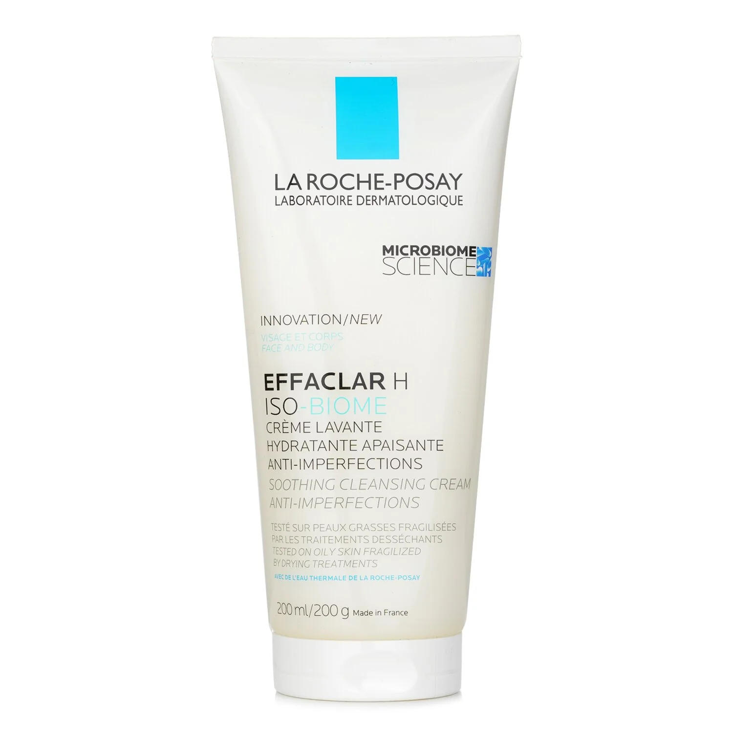 La Roche Posay Effaclar H Iso Biome Soothing Cleansing Cream  390ml