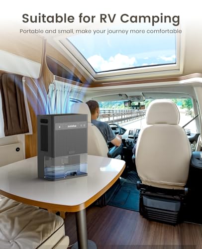 Dehumidifier for Bedroom, rv Dehumidifier for Inside Camper,95 OZ Water Tank,Garage