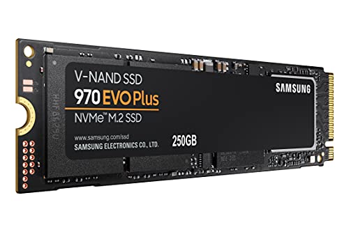 SAMSUNG 970 EVO Plus SSD 1TB NVMe M.2 Internal Solid State Drive w/ V-NAND Technology, Storage and Memory Expansion for Gaming, Graphics w/ Heat Control, Max Speed, MZ-V7S1T0B/AM