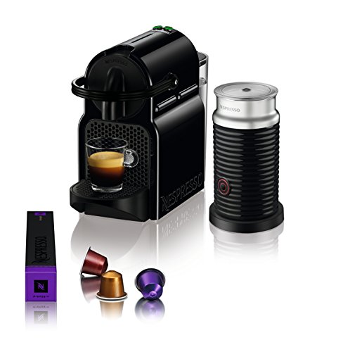 Nespresso Inissia Espresso Machine by De'Longhi,24 oz, 1200 watts, Black