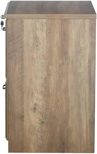 Honduras 2 Drawer Lateral Filing Cabinet In Rustic Oak