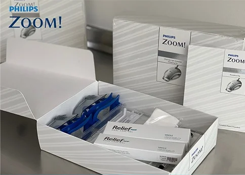 Professional Office Philips Zoom Whitening Kit Chairside Light-Activated, 2 Person Complete Procedures Teeth Whiteninhg Zoom Kit