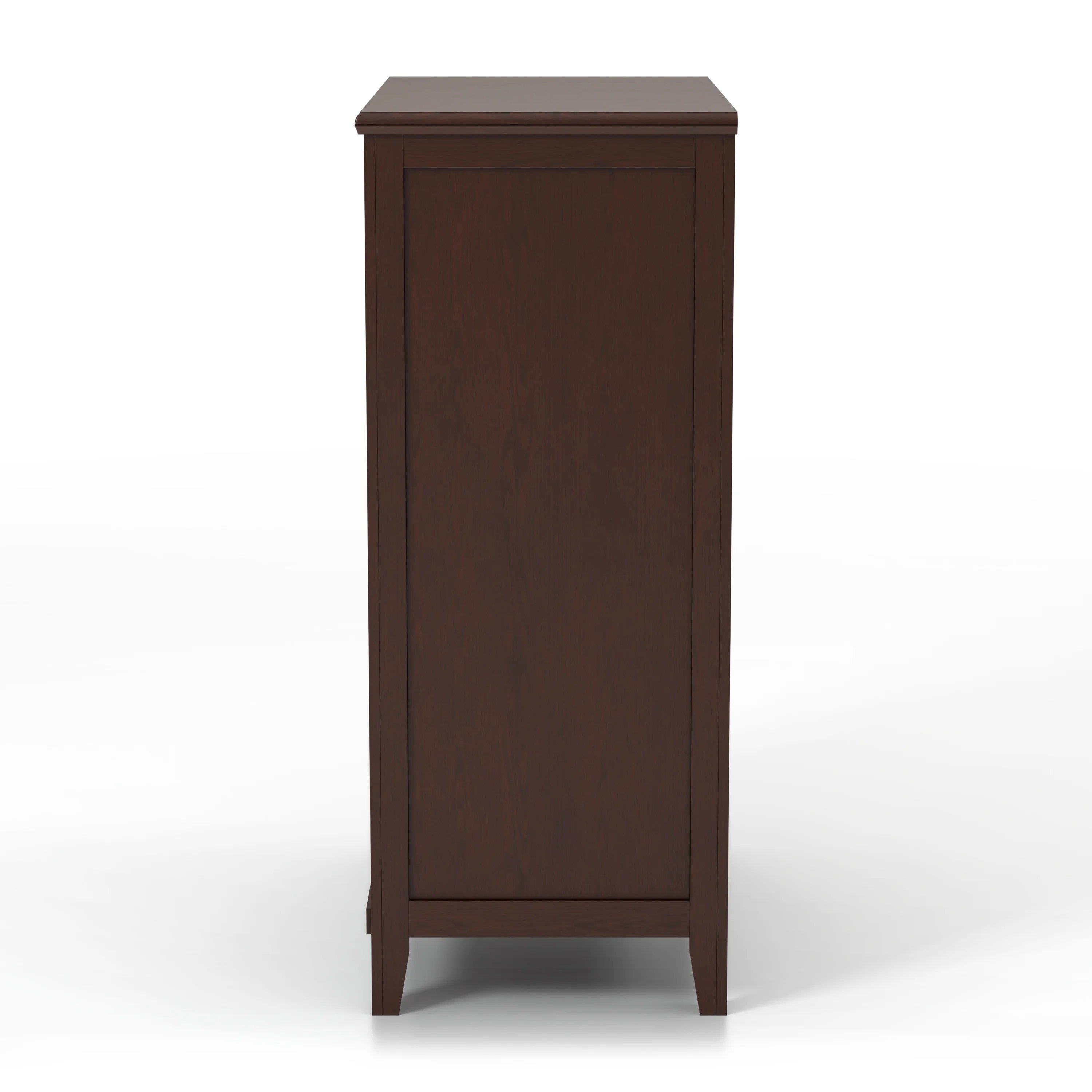 Furniture of America Covington Transitional 4-Drawer Chest, Brown Cherry