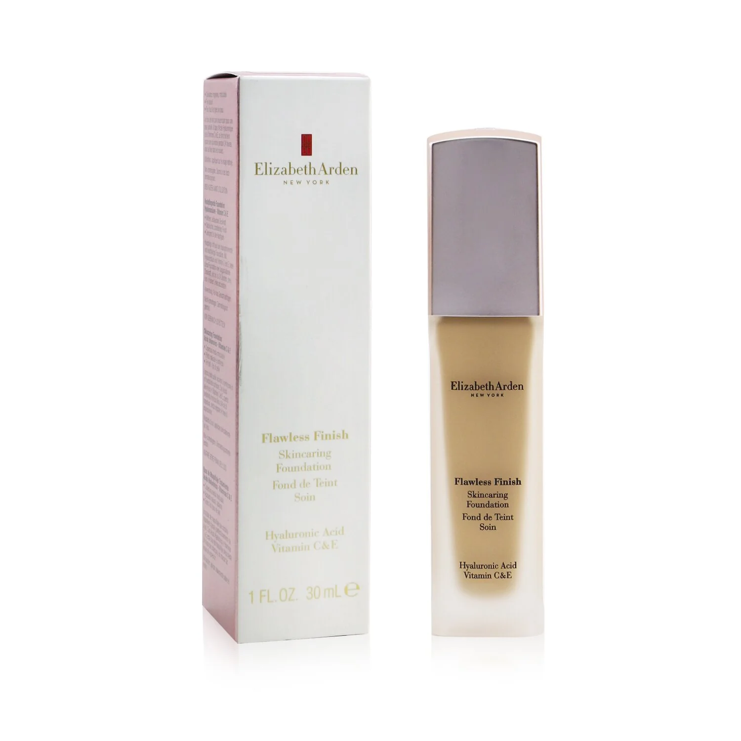 Elizabeth Arden Flawless Finish Skincaring Foundation - # 210N (Light Skin With Peach Undertones)  30ml/1oz