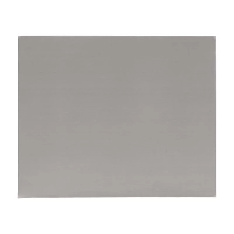 Riverbay Furniture Transitional Wood/Stainless Steel-Top Kitchen Cart in Gray