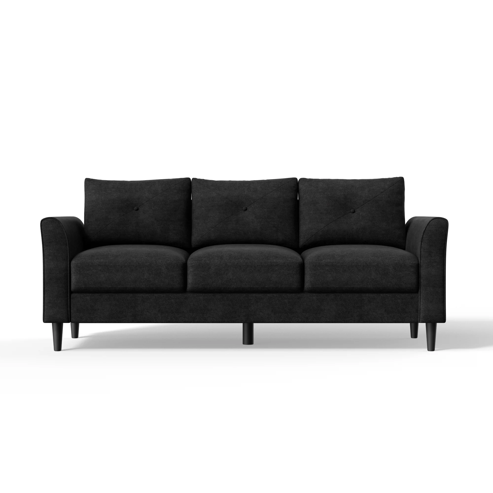 Zinus Hayes Sofa Couch, Black