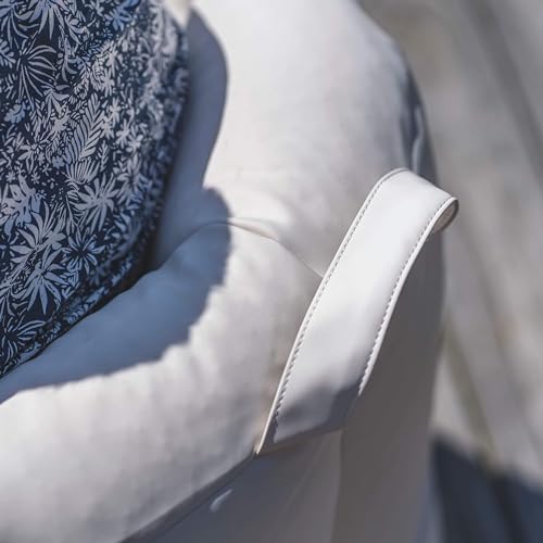 Big Joe Milano Lenox Denim Cobalt Beanbag Chair