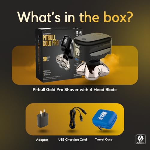 Pitbull Gold PRO Electric Head and Face Shaver