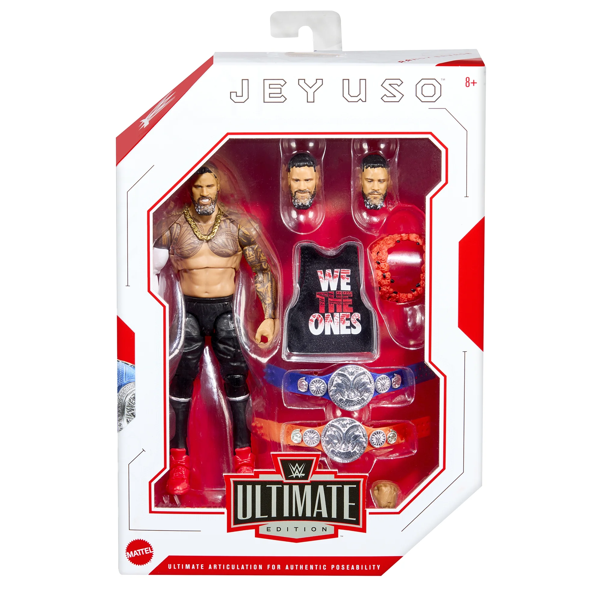 The Usos (Bloodline) - WWE Ultimate Edition 2-Pack Ringside Exclusive Mattel WWE Toy Wrestling Action Figures