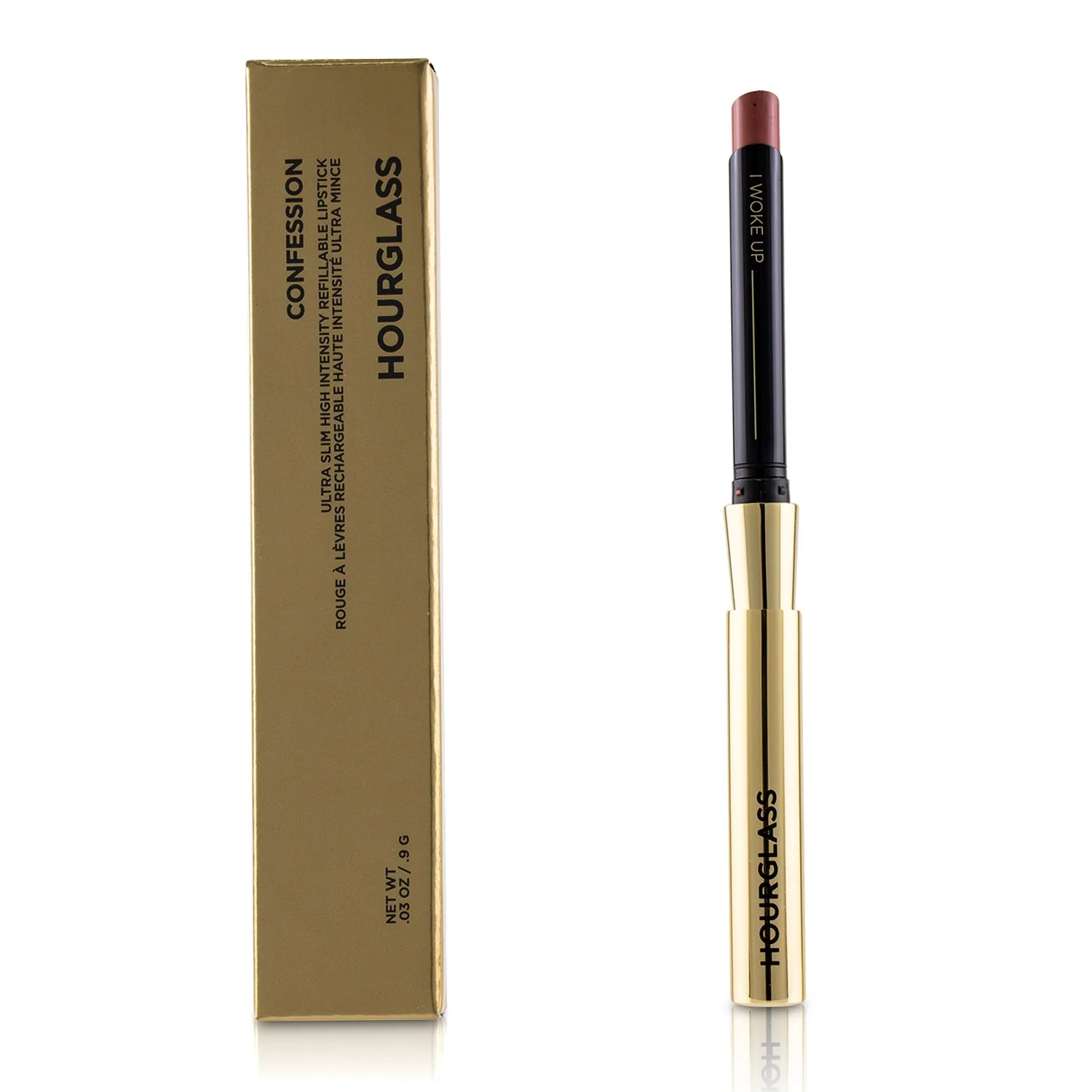 HourGlass Confession Ultra Slim High Intensity Refillable Lipstick - # I've Been (Deep Rose Brown)  0.9g/0.03oz
