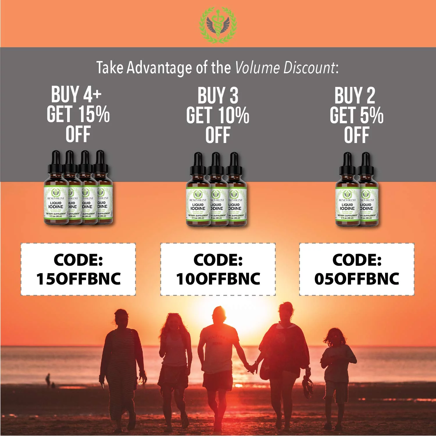 Liquid Iodine Potassium Drops - 1300 Servings | Large 2oz Bottle | Great Taste..