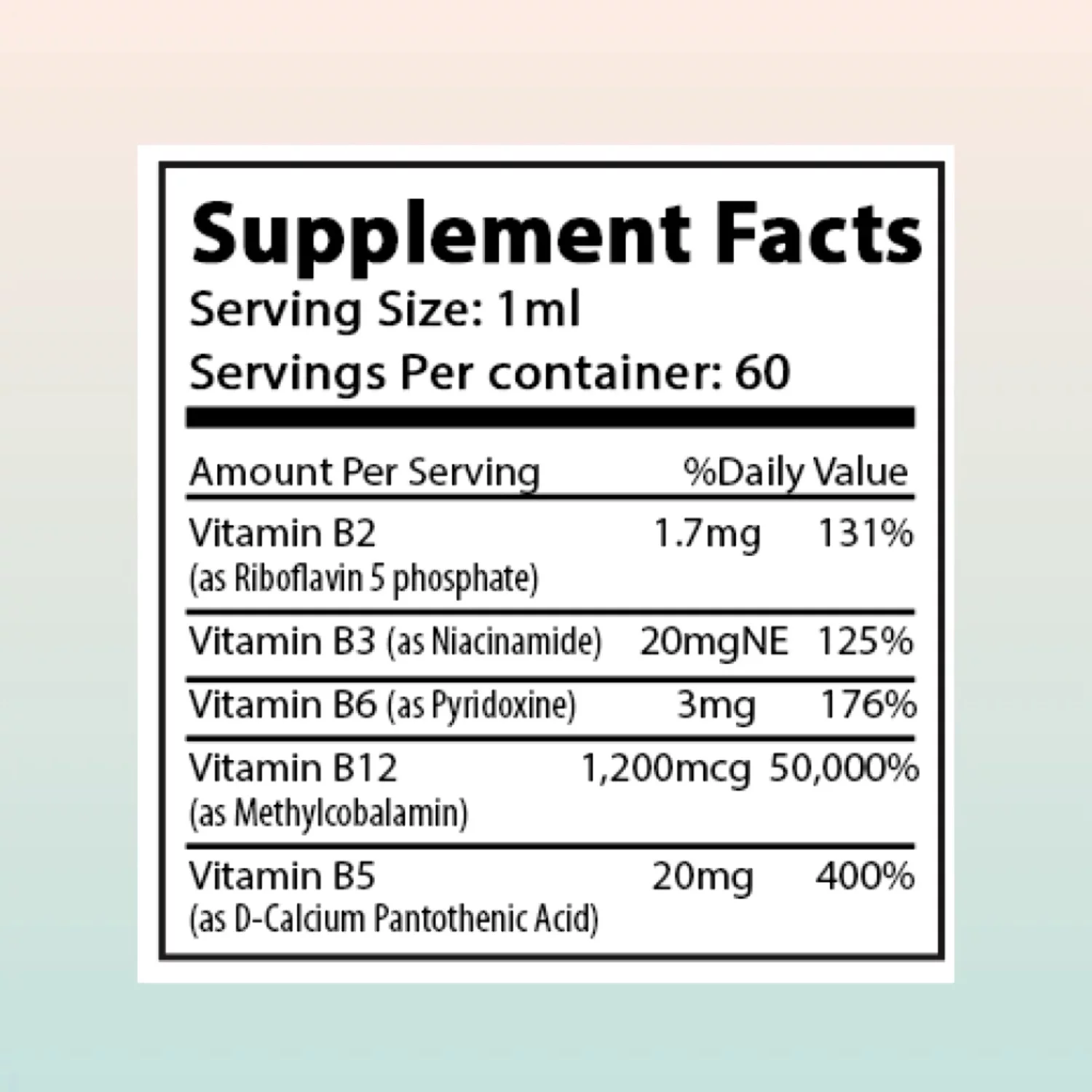 B-12 Drops - B-Complex - Energize Your Day with Vitamin B Boost | 2-Pack