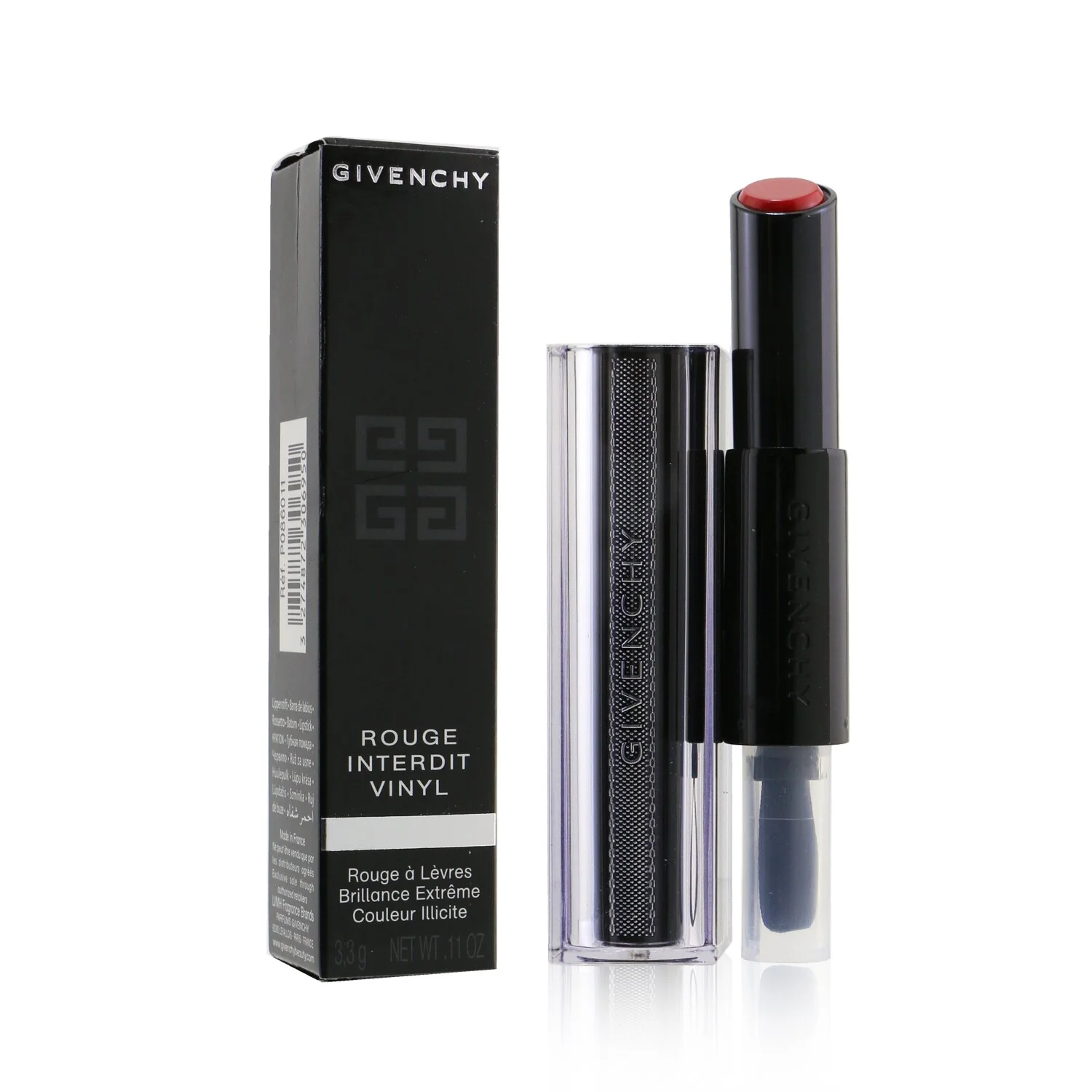 Givenchy Rouge Interdit Vinyl Extreme Shine Lipstick - # 10 Rouge Provocant  3.3g/0.11oz