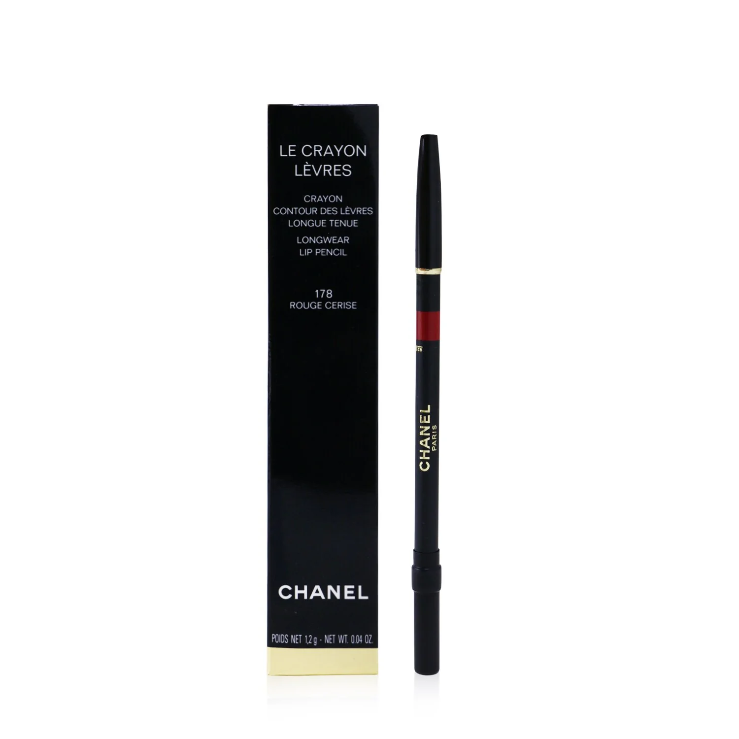 Chanel Le Crayon Levres - No. 188 Brun Carmin  1.2g/0.04oz