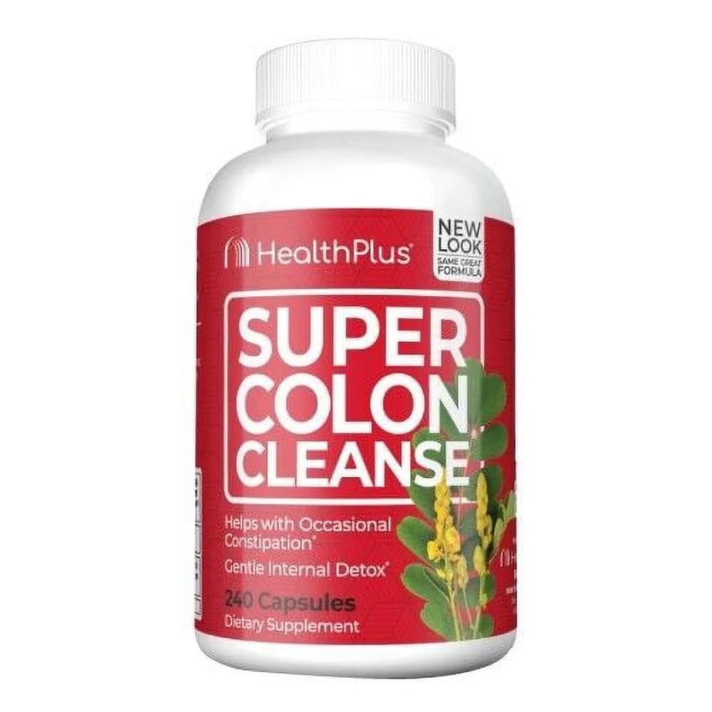 Health Plus Super Colon Cleanse Overall wellness 240 Capsule
