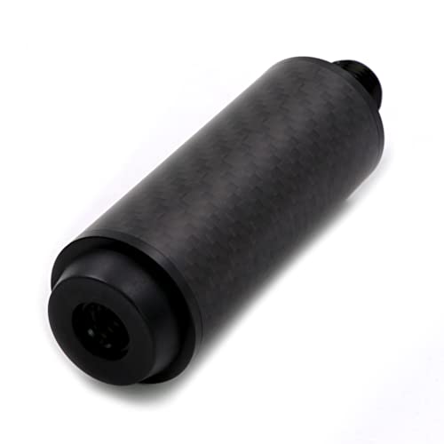 CUESOUL Carbon Fiber Pool Cue Extension with 3 Bumpers Fittings